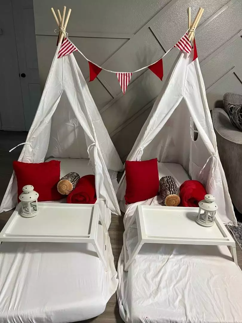 Diy sleepover tent best sale