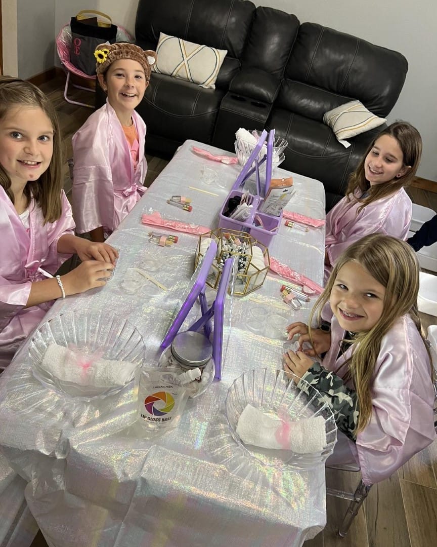 spa party,Kids Spa Party