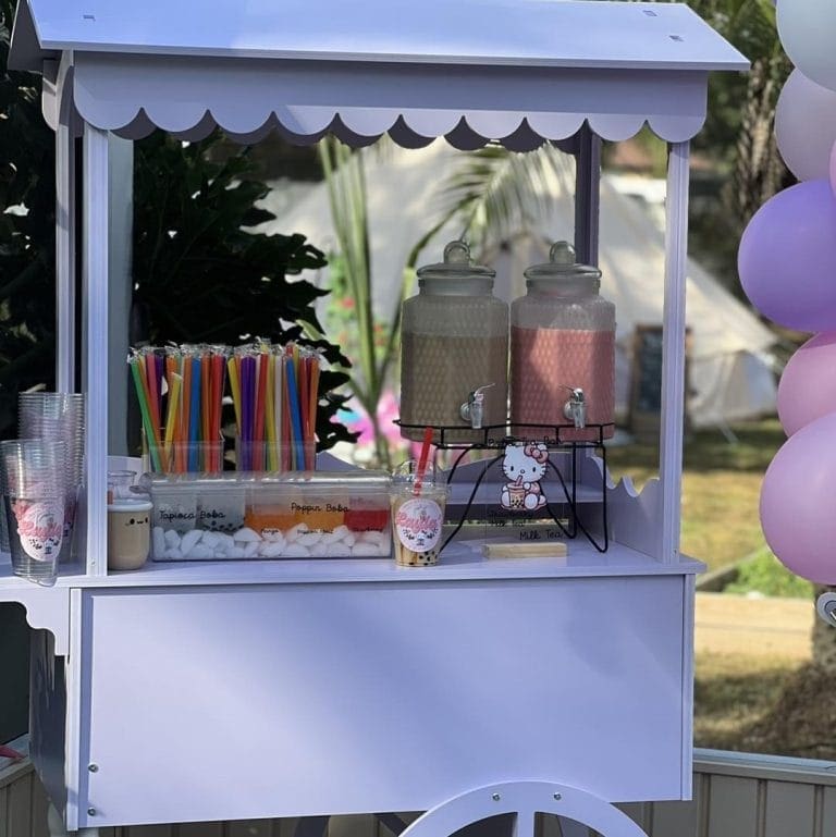 Deluxe Boba Tea Cart Rental
