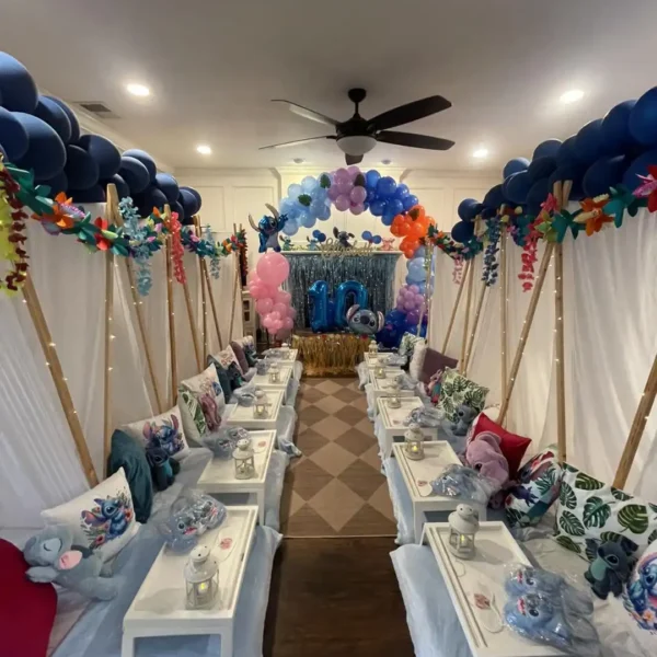 Stitch Themed Birthday Party