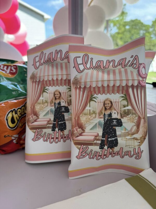 Custom Birthday Snack Labels - Image 6